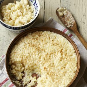 Rice pudding