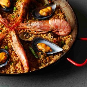 Paella de marisco
