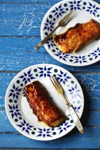 Torrija with cinnamon